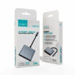 HUB ADAPTADOR C-USB-HDMI C/CABLE TIPO C MODX-0013