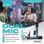 MICROFONO DOBLE INALAMBRICO - XAEA - Imagen 2
