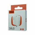 CARGADOR 220V ONLY MOD 03 SOLID - 2,1 A - 1 USB + CABLE TIPO C