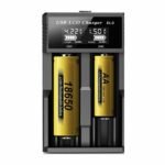 CARGADOR DE PILAS MODS-727 DOBLE LED