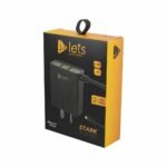 CARGADOR 220V LETS MOD08 STARK - 4,4A - 2 USB + CABLE V8