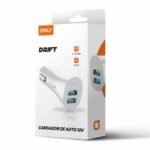 CARGADOR 12V DRIFT MODS-501 - 2 USB + CABLE TIPO C - ONLY