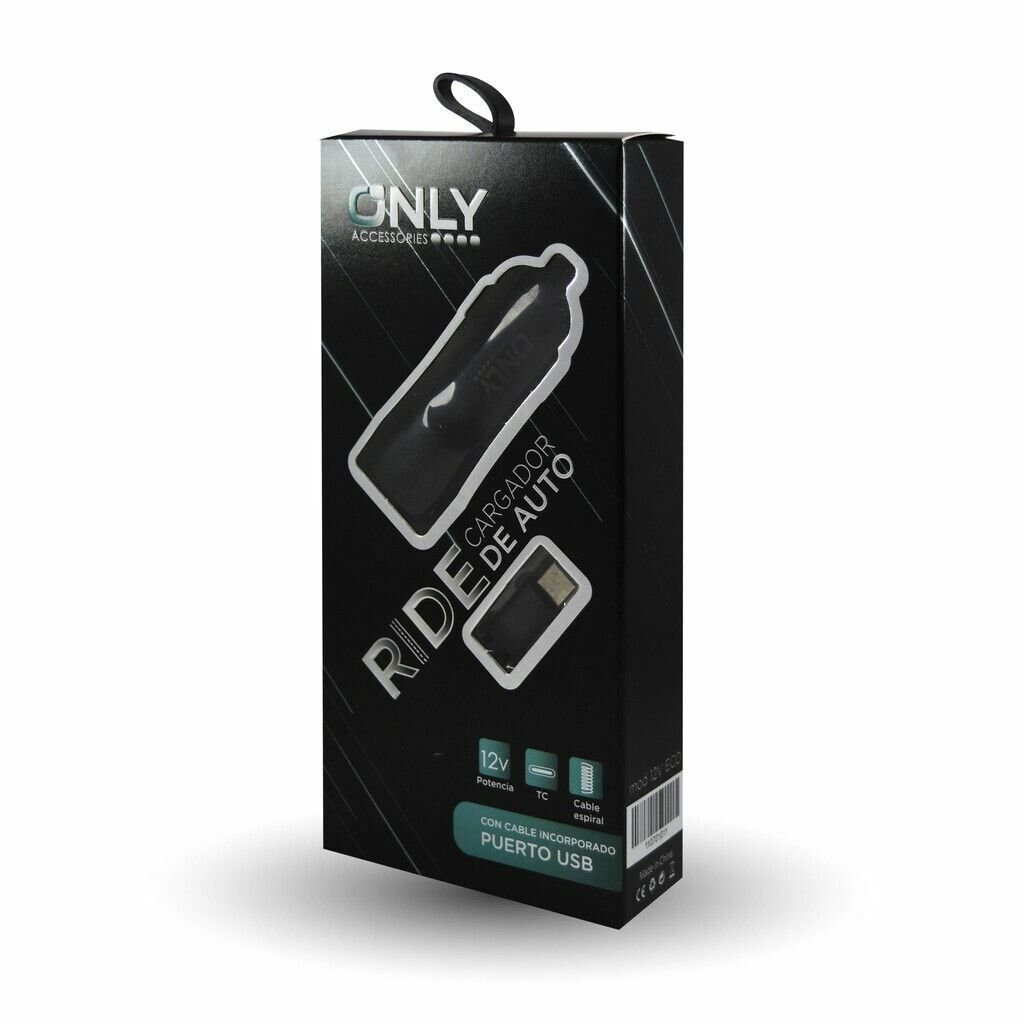 CARGADOR 12V MOD 33 ECO 3.1 AMP - RIDE - ONLY - TIPO C CARGADOR 12V MOD 33 ECO 3.1 AMP - RIDE - ONLY - TIPO C - Imagen 1