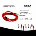 CABLE USB MOD 66 - GUMMY - V8 - Imagen 2