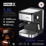 CAFETERA EXPRESSO 1000W  1.8L KIOWA - Imagen 2