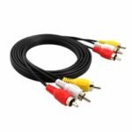CABLE AUDIO Y VIDEO 3RCA/3RCA 1.5M