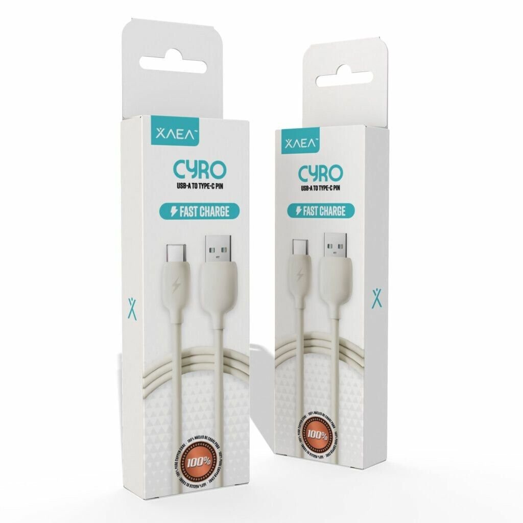 CABLE USB TIPO C CYRO - XAEA CABLE USB TIPO C CYRO - XAEA - Imagen 1