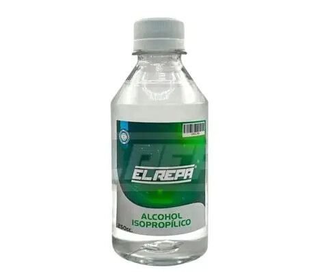 ALCOHOL ISOPROPILICO 250 CC - EL REPA ALCOHOL ISOPROPILICO 250 CC - EL REPA - Imagen 1