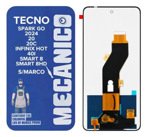 MODULO INF HOT 40I/TECNO SPARK 20/20C MECANICO MODULO INF HOT 40I/TECNO SPARK 20/20C MECANICO - Imagen 1