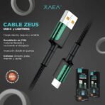 CABLE USB TIPO C ZEUS - XAEA - Imagen 2