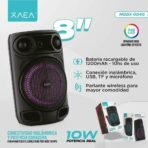 PARLANTE 8'' 1810 MODX-0040 - XAEA - NEGRO - Imagen 2