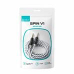 CABLE AUX 3,5 MOD75 - 2 METROS - METAL - Imagen 2