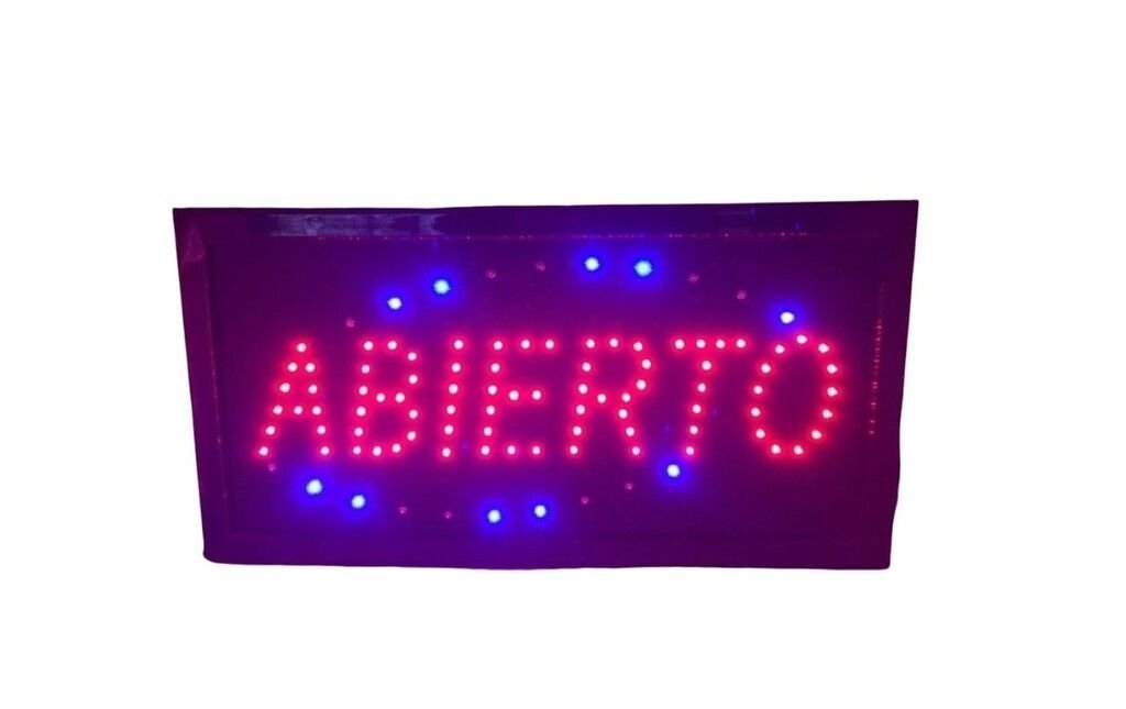 CARTEL LED ABIERTO CARTEL LED ABIERTO - Imagen 1